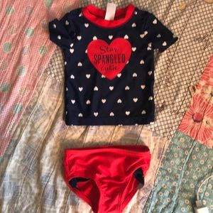5/$25   Carter’s swimsuit 9 months